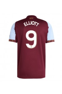 Aston Villa Harvey Elliott #9 Jalkapallovaatteet Kotipaita 2025-26 Lyhythihainen